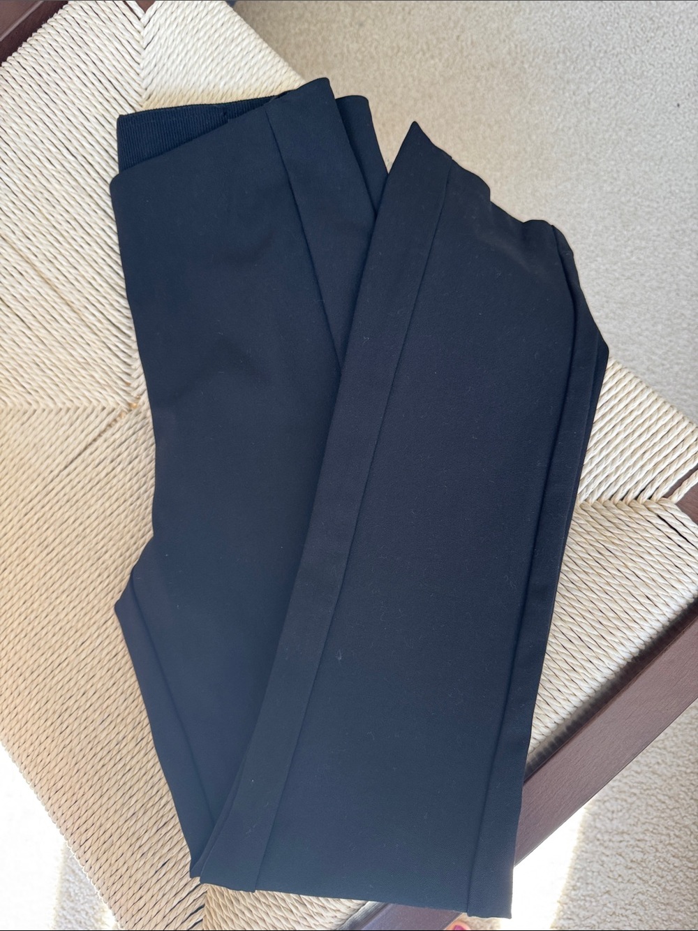 rag & bone Black Straight-Leg Pants with Original Tag